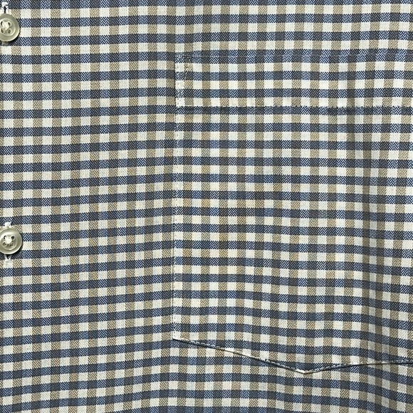 Van Heusen Men’s Plaid Dress Shirt | Long Sleeve Button Down | Neck 17 34/35 - Picture 6 of 6